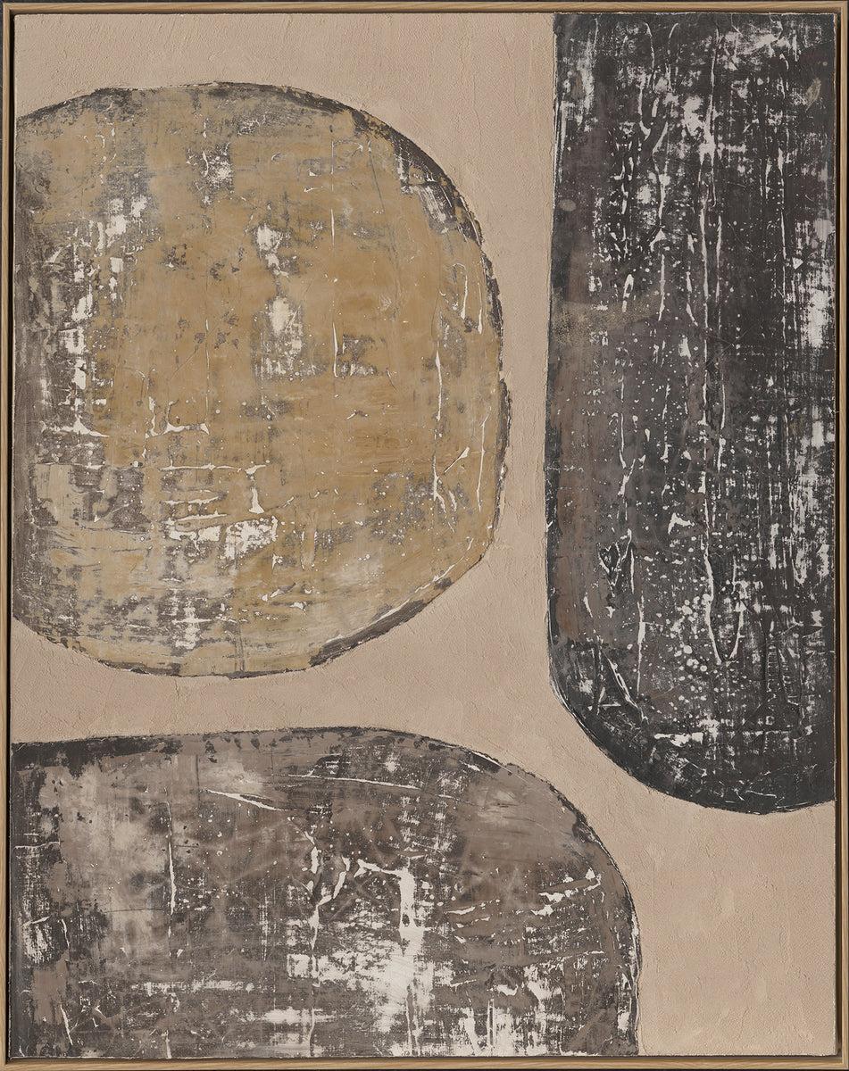 eight mood Flare Painting Framed poster Poster H100xW80xD3 8cm Övrig - Grå/Svart/ kombi