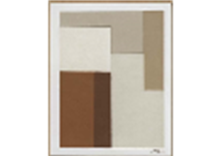 eight mood Glade Painting Framed poster Poster H100xW80xD3 8cm Övrig Vit/Natur/Kombi