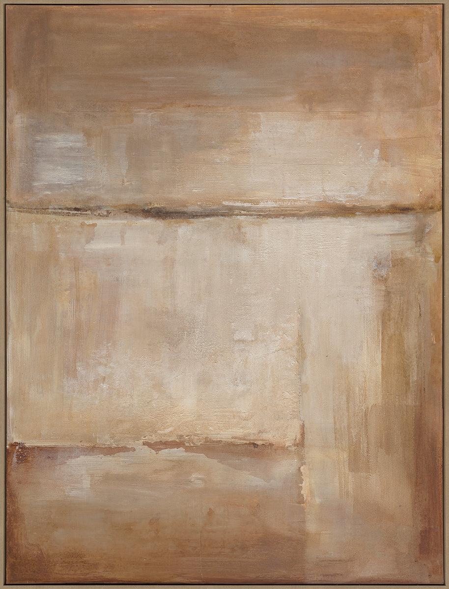 eight mood Glint Painting Framed poster Poster H120xW90xD3 8cm Rusty (Rost)/Russet