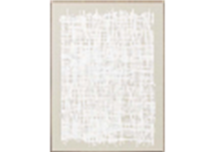 eight mood Haze Painting Framed poster Poster H120xW90xD3 8cm White/White Washed