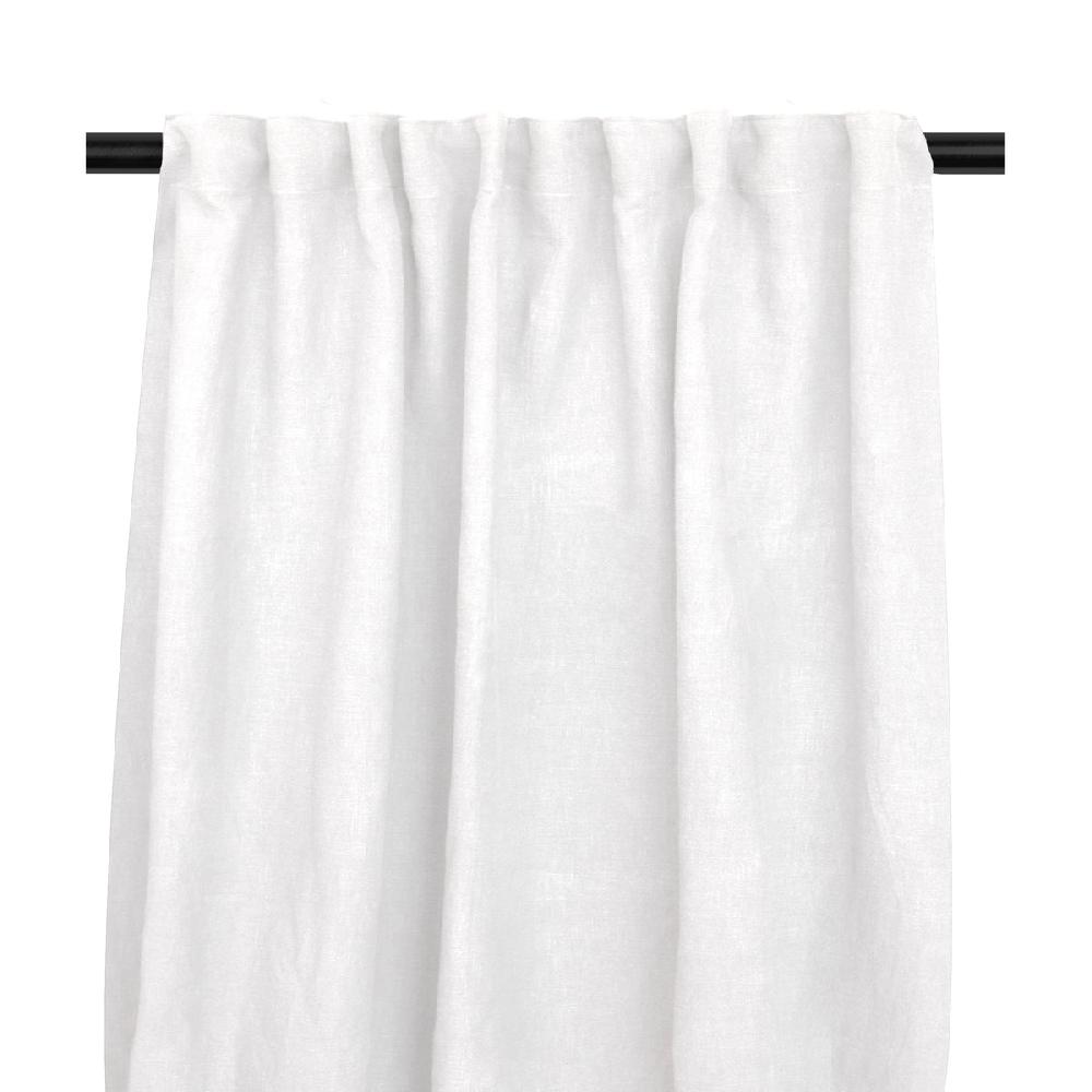 eight mood Lily Curtain 132x250 cm White MuLightiband Unhemmed