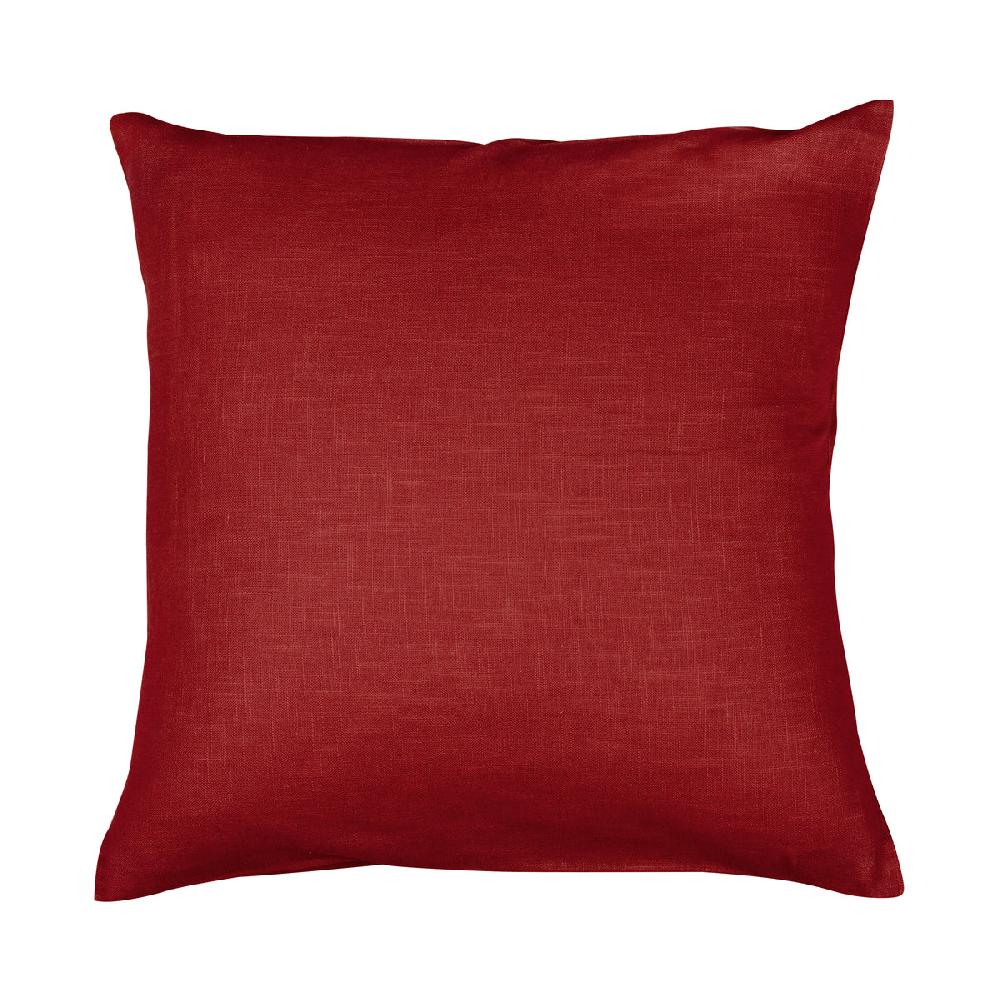 eight mood Linnea Cushion Cover Red 50x50cm Zipper Linen