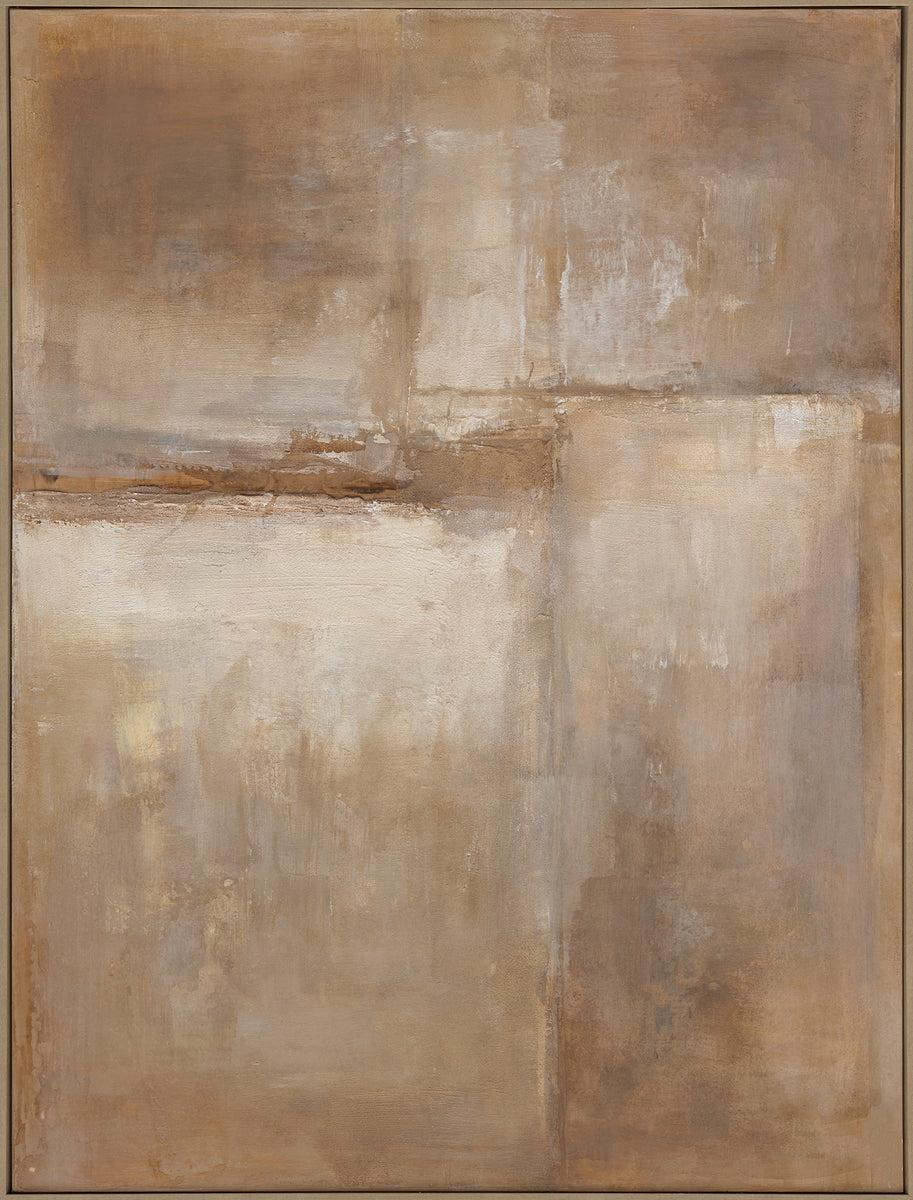 eight mood Marsh Painting Framed poster Poster H120xW90xD3 8cm Rusty (Rost)/Russet