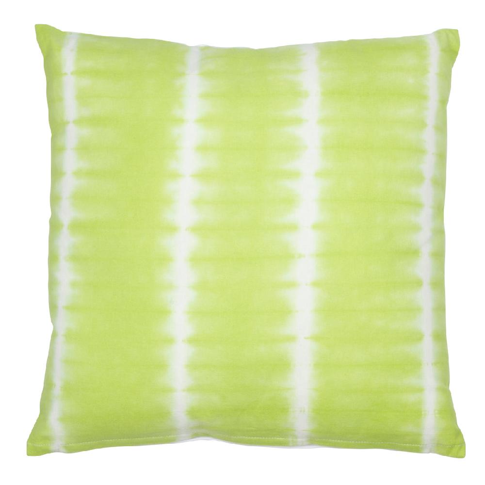 eight mood Menorca Q Cushion Lime 45x45cm Plain Fiberfilles