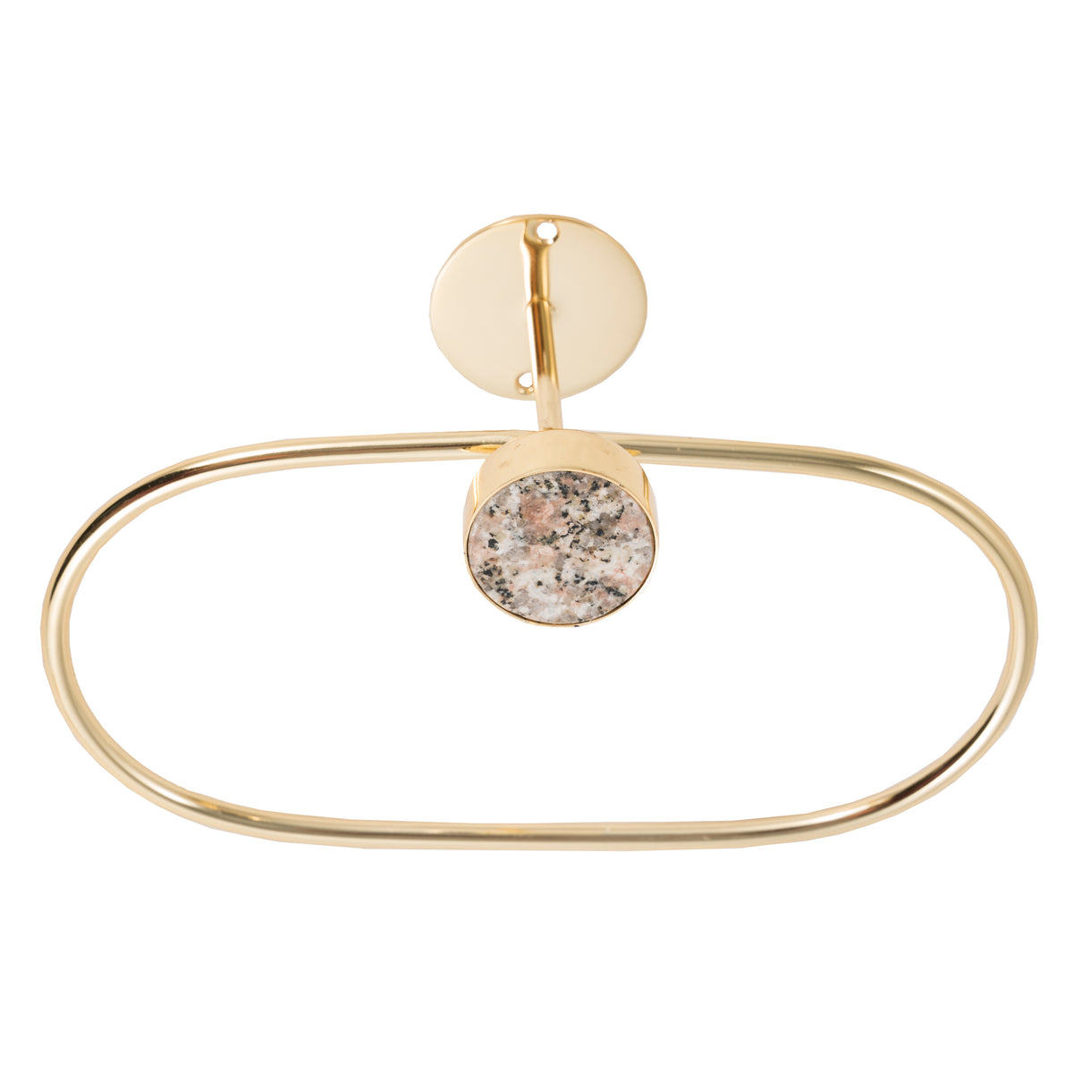 eight mood Milford Towel Ring H15xW23xD8cm Gold/MuLighti