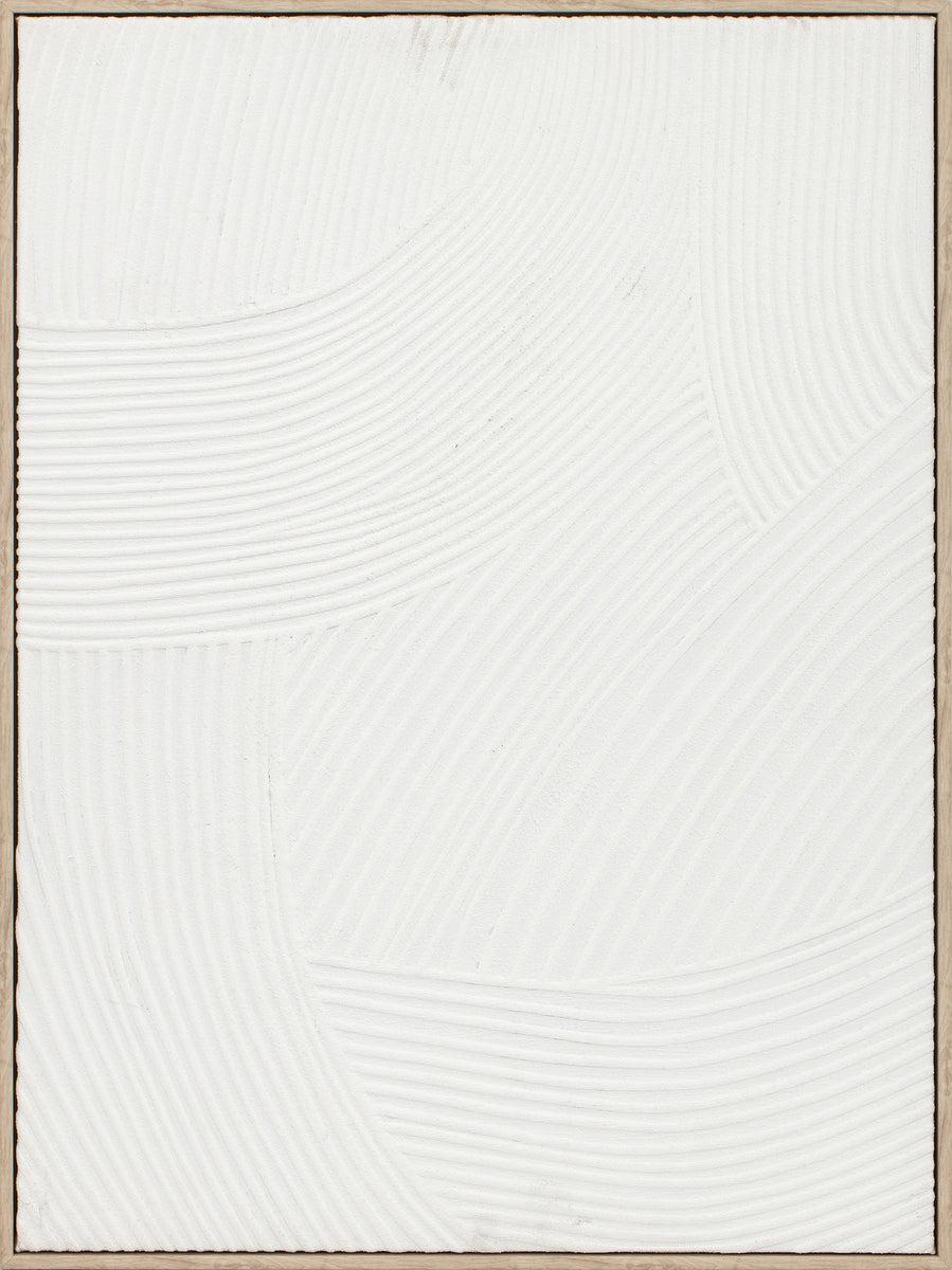 eight mood North Painting Framed poster Poster H80xW60xD2 8cm Off white (benvit) /Antique White