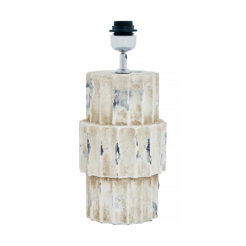 eight mood Nutchess Table Lamp dia18xH41cm Patina White