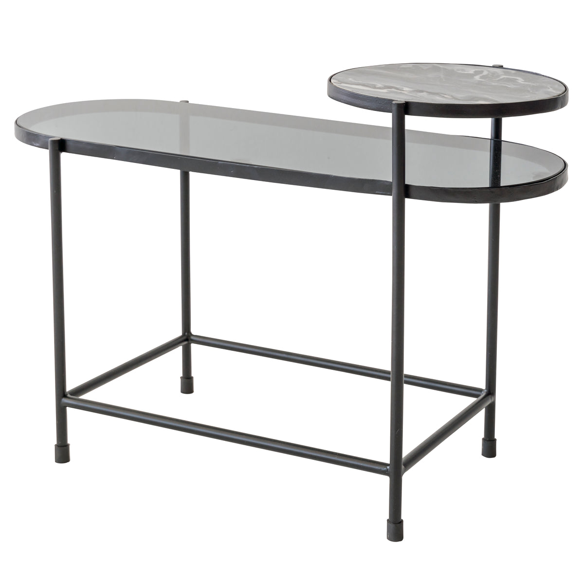 eight mood Prone Small Table H55xW80xD34cm Black/Grey