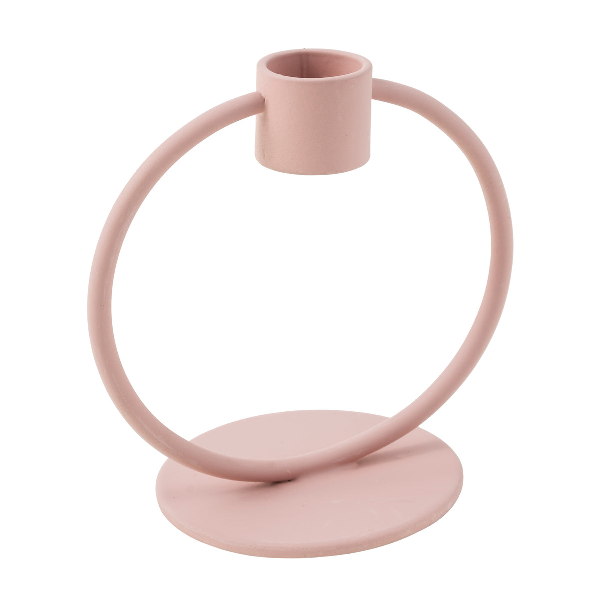 eight mood Sander Candle Holder H10.9xW10xD7cm Light Rose