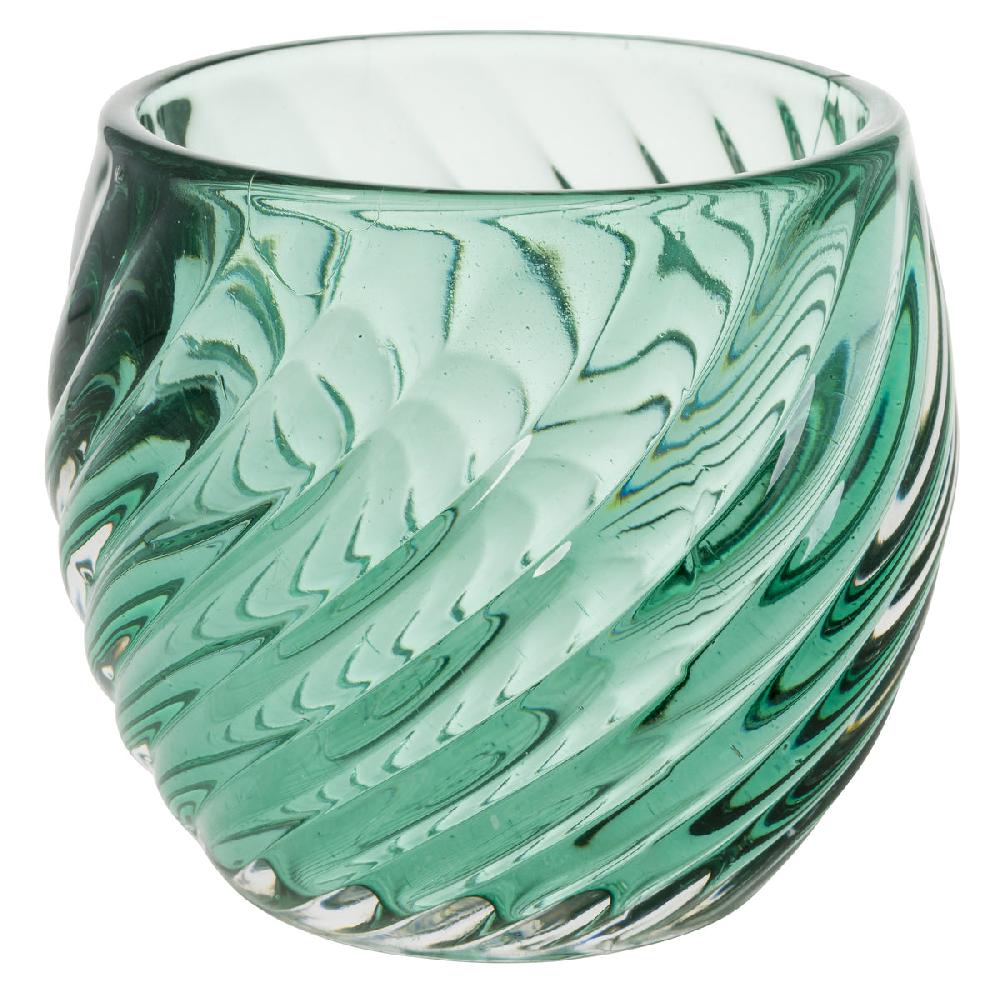 eight mood Vendela Candle Holder dia10xH8.5cm Green