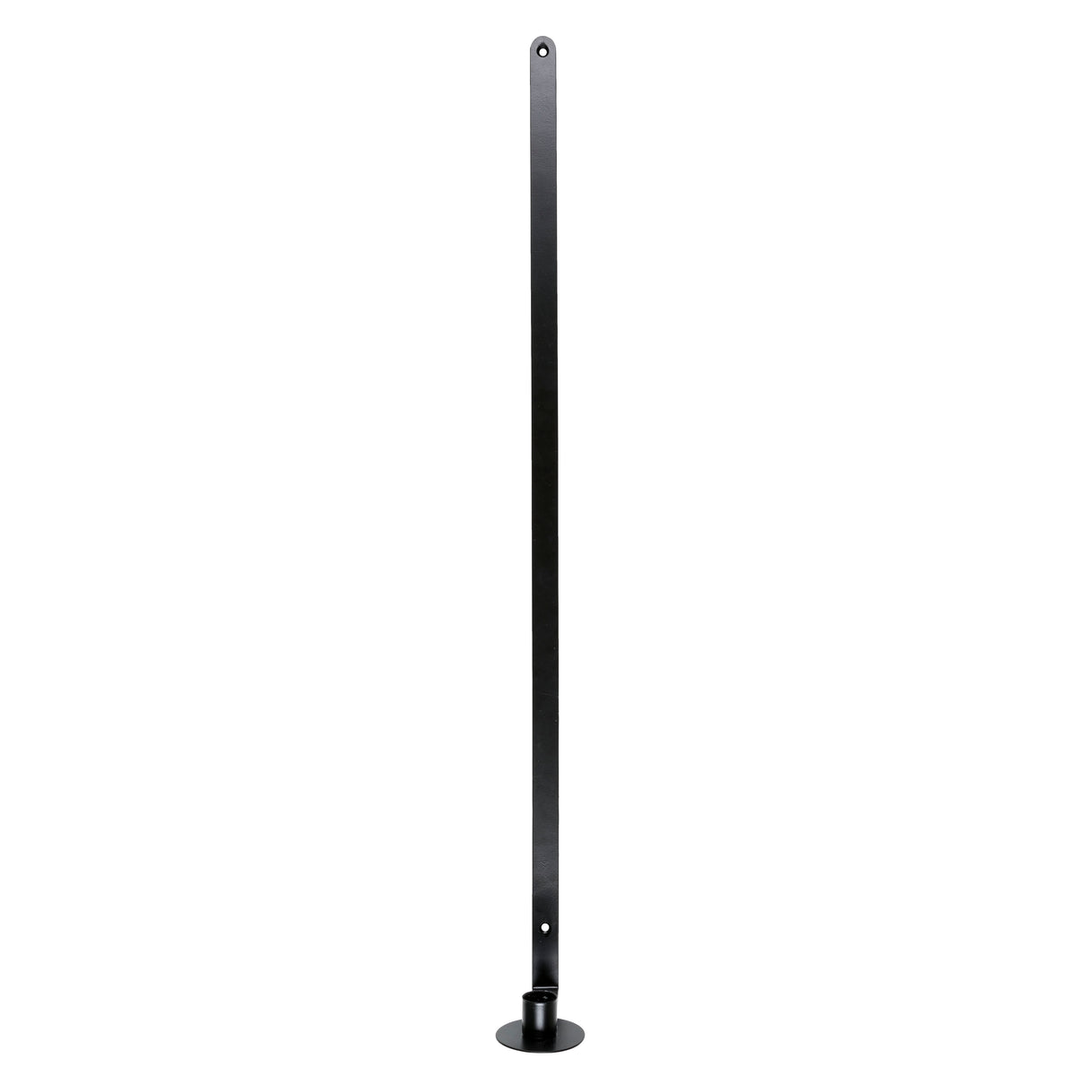 eight mood Wiking Candlestick H71.5xW6xD12 cm Black