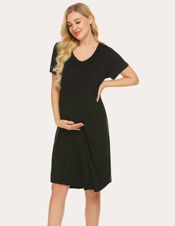 Ekouaer Ekouaer Breastfeeding Nightdress Nursing Nightgown (US Only)