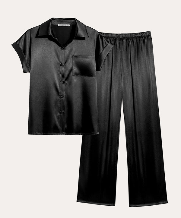 Ekouaer Classic Satin Silky Pajama Set (US Only)