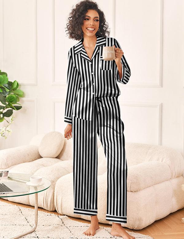 ekouaer Comfy Silk Satin Pajama Set (US Only)