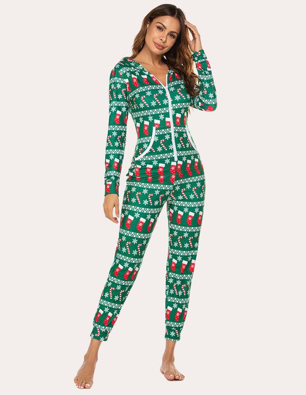 Ekouaer Ekouaer Cozy Hooded Onesies Jumpsuits (US Only)