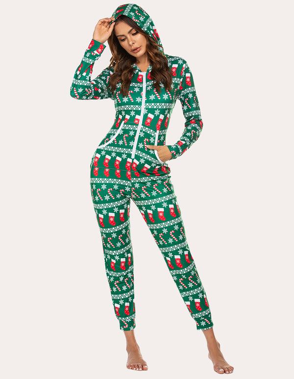 Ekouaer Ekouaer Cozy Hooded Onesies Jumpsuits (US Only)