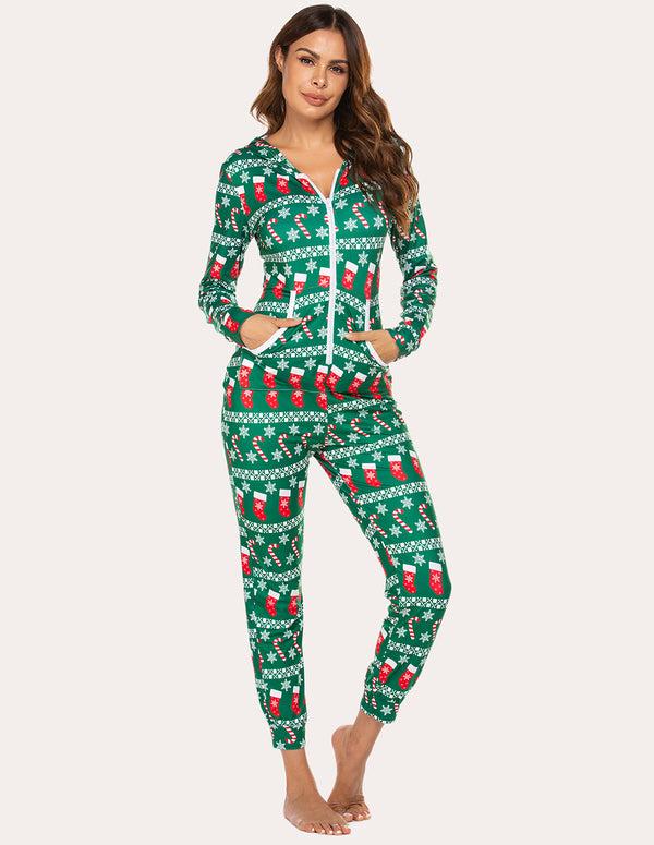 ekouaer Ekouaer Cozy Hooded Onesies Jumpsuits (US Only)