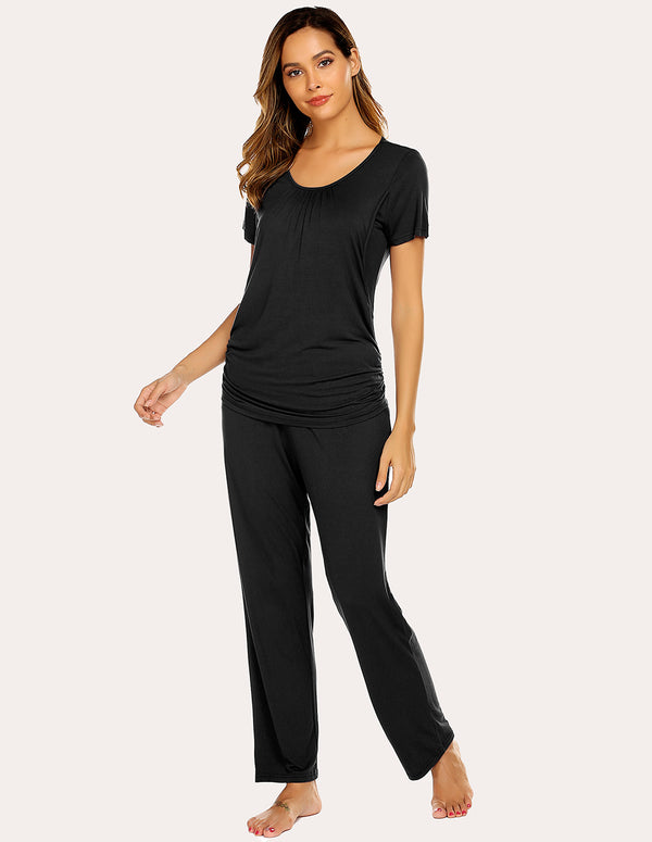 Ekouaer Ekouaer Breastfeeding Pajamas Set (US Only)