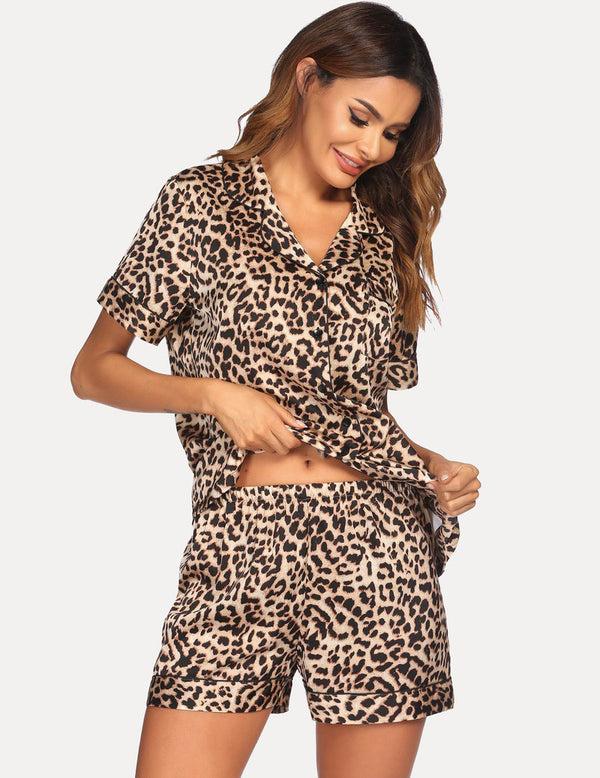 Ekouaer Ekouaer Classic Satin Pajamas Set (US Only)