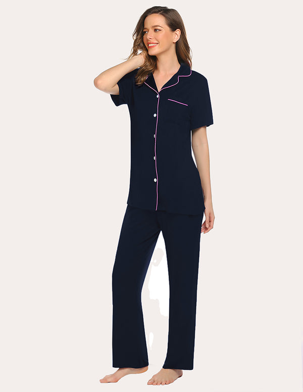 Ekouaer Ekouaer Cool Claasic Pajamas Set (US Only)