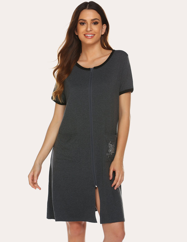 Ekouaer Ekouaer Fashion Cotton Robes (US Only)