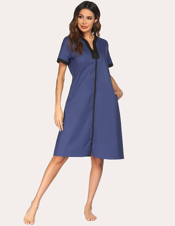 Ekouaer Ekouaer Floral Long Robe (US Only)