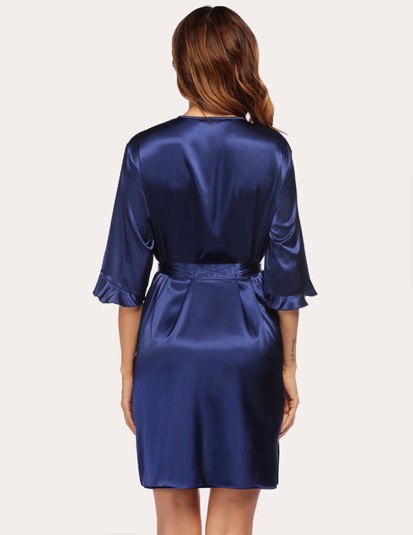 Ekouaer Ekouaer Half Sleeve Robe (US Only)