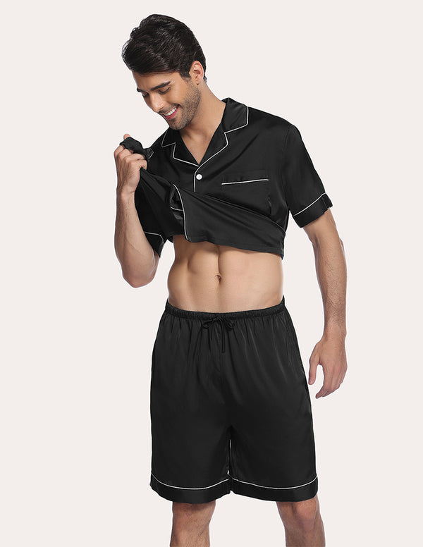 Ekouaer Ekouaer Men Satin Pajama Set (US Only)