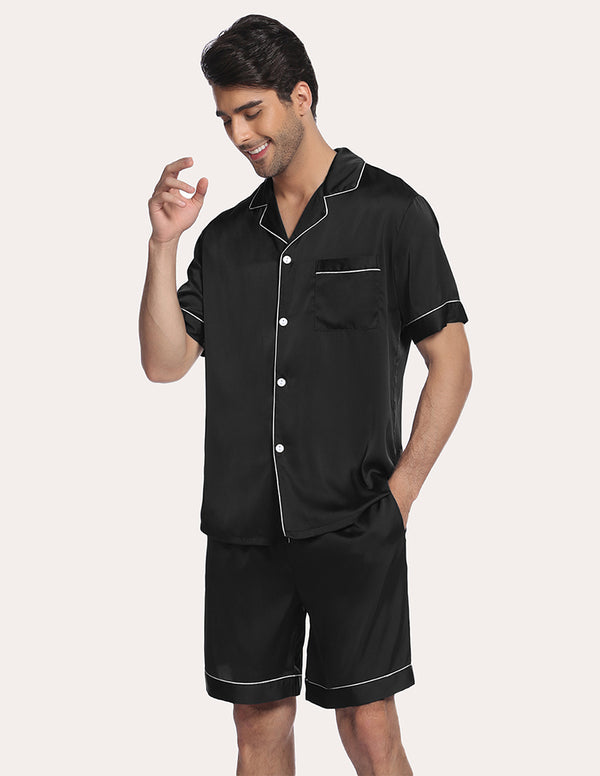 Ekouaer Ekouaer Men Satin Pajama Set (US Only)