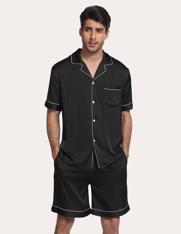 ekouaer Ekouaer Men Satin Pajama Set (US Only)