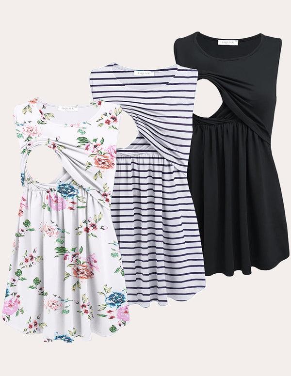 ekouaer Ekouaer Nursing Tank Tops 3 Packs (US Only)