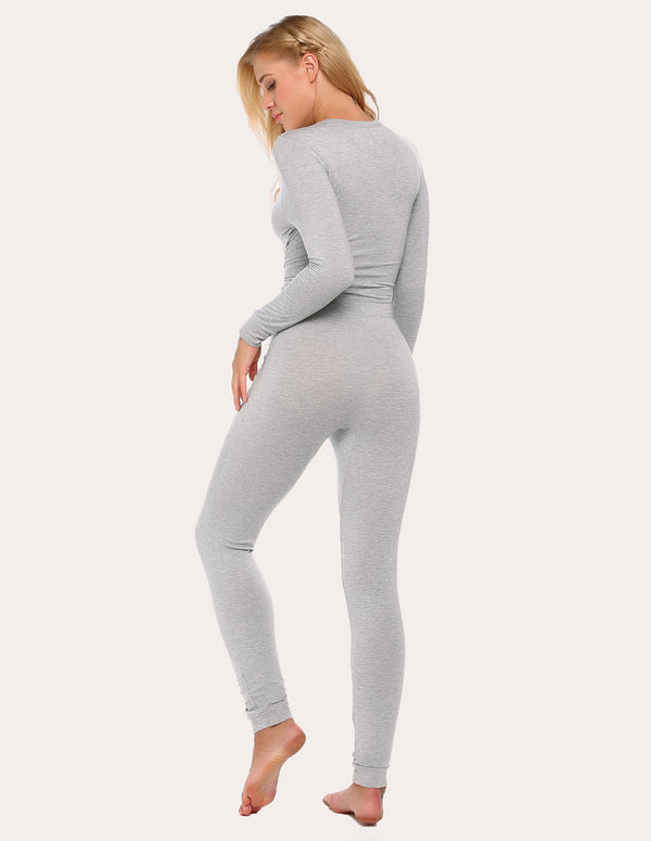 Ekouaer Ekouaer One Piece Thermal Romper (US Only)