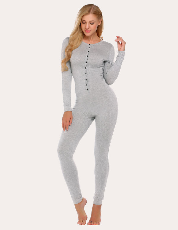 Ekouaer Ekouaer One Piece Thermal Romper (US Only)