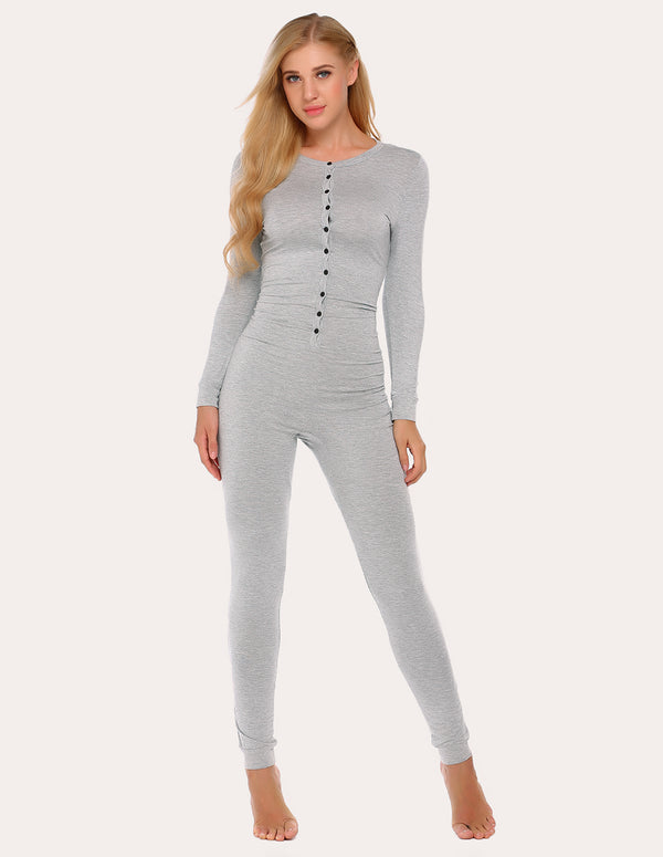 Ekouaer Ekouaer One Piece Thermal Romper (US Only)