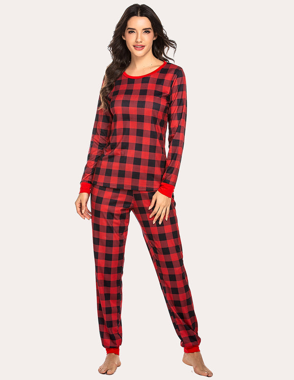 ekouaer Ekouaer Plaids Pajamas Set (US Only)