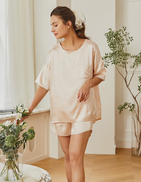 ekouaer Ekouaer Satin 2 Piece Pajama Set (US Only)