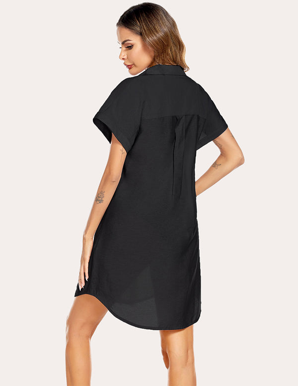 Ekouaer Ekouaer Shirt Dress (US Only)