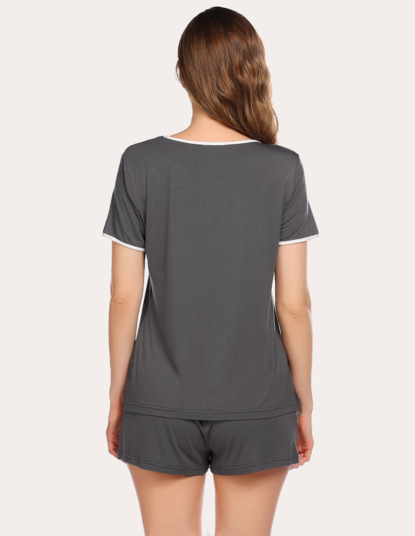 Ekouaer Ekouaer Shorts Pajama Set (US Only)