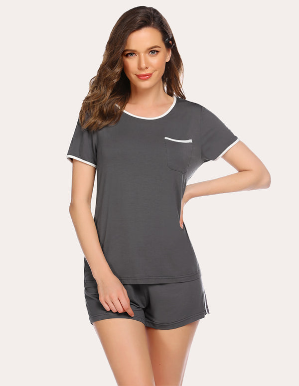 Ekouaer Ekouaer Shorts Pajama Set (US Only)