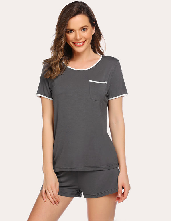 ekouaer Ekouaer Shorts Pajama Set (US Only)