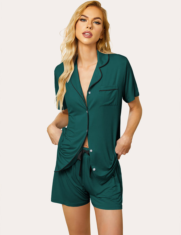 Ekouaer Ekouaer Soft Pajamas Shorts Set (US Only)