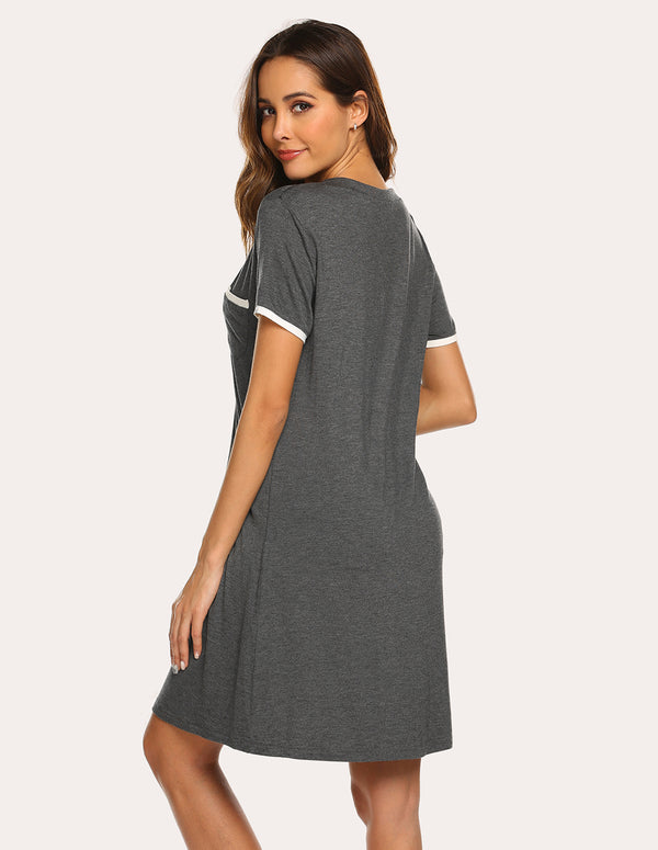 Ekouaer Ekouaer Soft Sleep Dress (US Only)