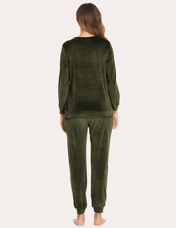 Ekouaer Ekouaer Velour Tracksuit (US Only)