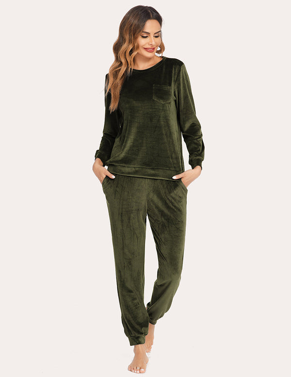 Ekouaer Ekouaer Velour Tracksuit (US Only)