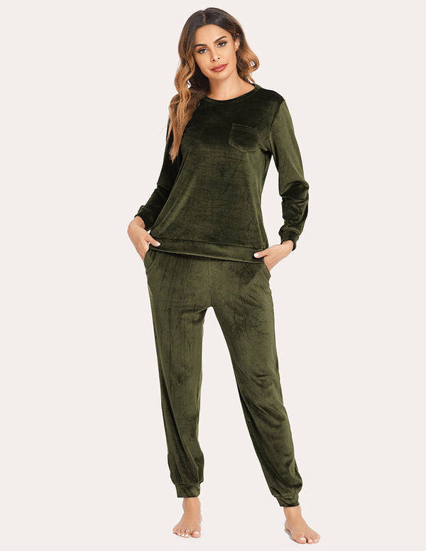 Ekouaer Ekouaer Velour Tracksuit (US Only)