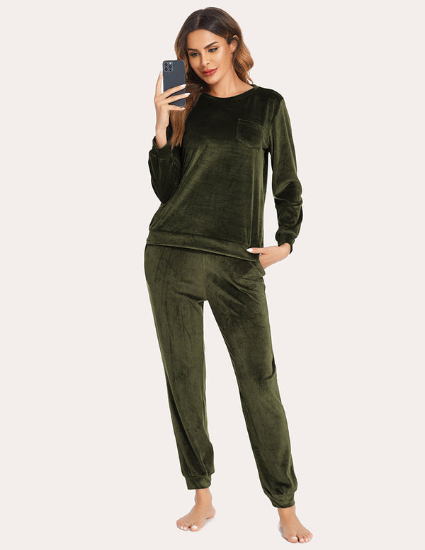 Ekouaer Ekouaer Velour Tracksuit (US Only)