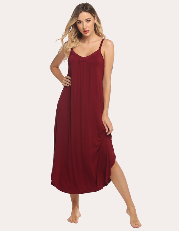 Ekouaer Ekouaer Full Slips Sling Nightdress (US Only)