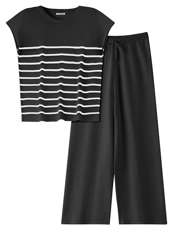 Ekouaer Knit 2-Piece Lounge Set (US Only)