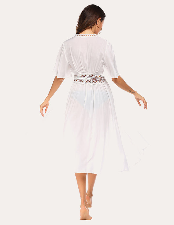 Ekouaer Long Flowy Swimwear Cover Ups (US Only)