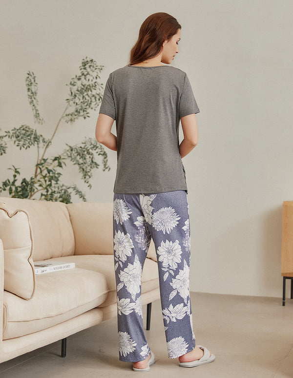 Ekouaer Ekouaer Maternity Nursing Pajamas Set (US Only)